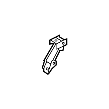 Infiniti 89353-1LB0A Hinge Assembly-3RD Seat, LH