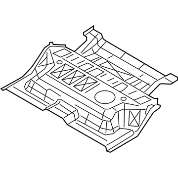 Infiniti QX56 Floor Pan - G4512-1LAMA