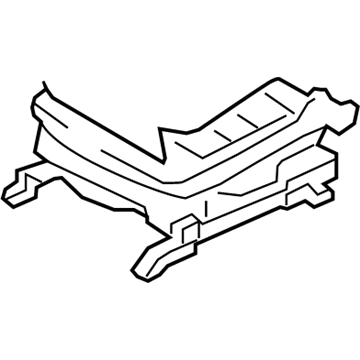 Infiniti 87351-1CC0A Frame Assembly-Front Seat Cushion