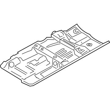 Infiniti M35 Floor Pan - 74321-EH030