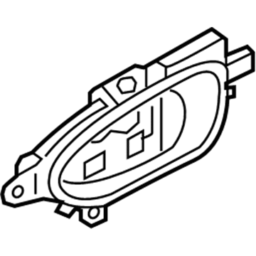Infiniti QX80 Door Handle - 80670-1LA2A