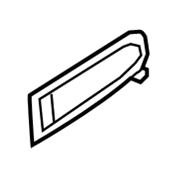 Infiniti 80654-1BA0A Gasket-Outside Handle