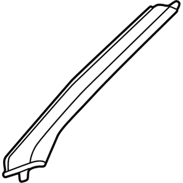 Infiniti 76911-1W310 GARNISH Assembly-Front Pillar, RH