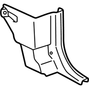 Infiniti 66901-0W000 Finisher-Dash Side,LH