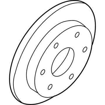 43206-9FF0C Infiniti Rotor Brake Illustration 1 of 1