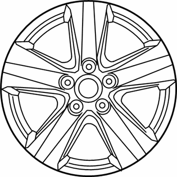 Infiniti D0C00-3GP0A Aluminum Wheel