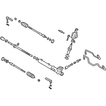 Infiniti 49001-5Y700 Gear & Linkage-Power Steering
