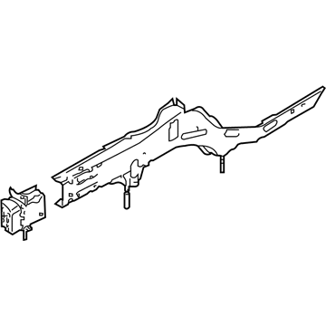 Infiniti G5110-EH200 Member-Front Side,RH