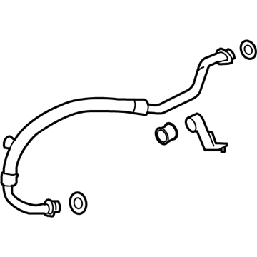 Infiniti Q50 A/C Hose - 92480-6HB0B