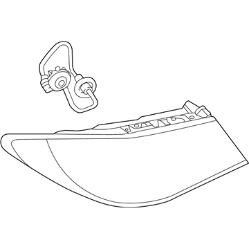 Infiniti Q60 Back Up Light - 26555-5CA0C