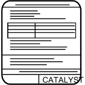 Infiniti 14805-9NT0A Emission Label