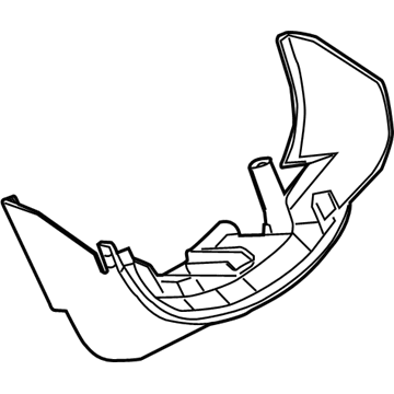 Infiniti FX35 Steering Column Cover - 48472-CG000