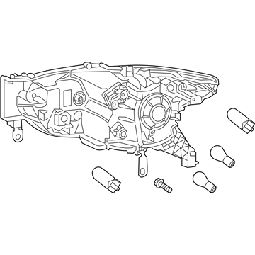 Infiniti Headlight - 26010-9NR0B