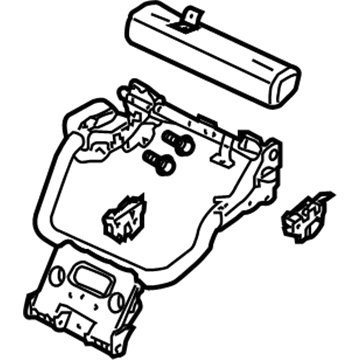 Infiniti 88190-ZC62D SUPPORT REAR SE