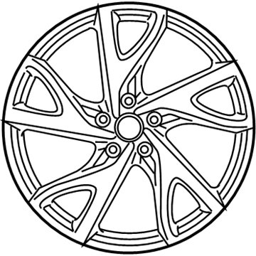 Infiniti D0CMM-3GY4B Aluminum Wheel