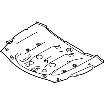 Infiniti Floor Pan - G4514-4GAMA