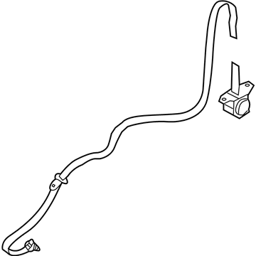 2002 Infiniti Q45 Seat Belt - 88854-AS502