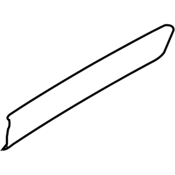 Infiniti 82920-EG03A GARNISHASSY-REARDOOR,RH