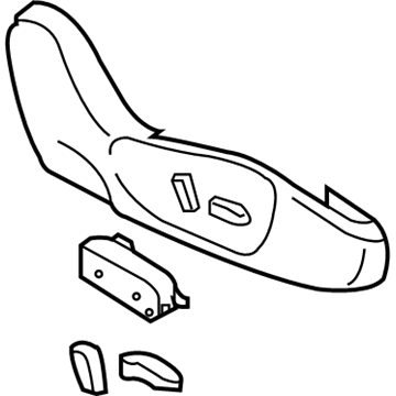 Infiniti 87330-1NJ0B FINISHER Seat