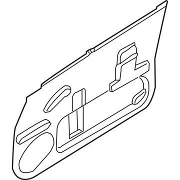 Infiniti 80861-9FG0A Screen Seal FLH
