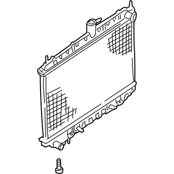 21460-2Y603 Infiniti Radiator Assembly Illustration 1 of 1