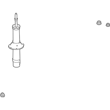 2022 Infiniti Q60 Shock Absorber - E6110-5CB3A