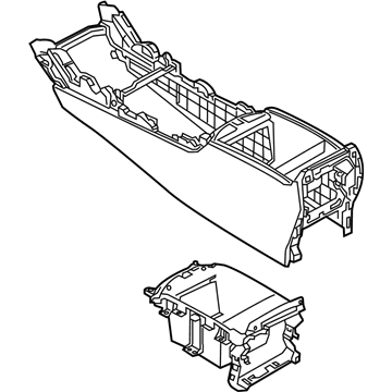 Infiniti Q50 Center Console Base - 96911-6HL0A