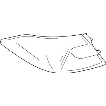Infiniti M56 Tail Light - 26559-1MA0A