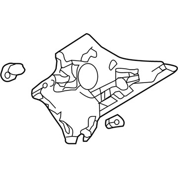 Infiniti 76934-5DA5A Garnish-Rear Pillar,RH