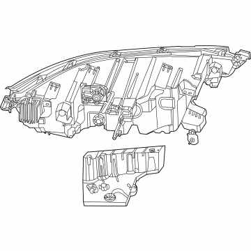 Infiniti QX60 Headlight - 26010-6SA0B