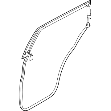 Infiniti QX60 Weather Strip - 82831-6SA0B