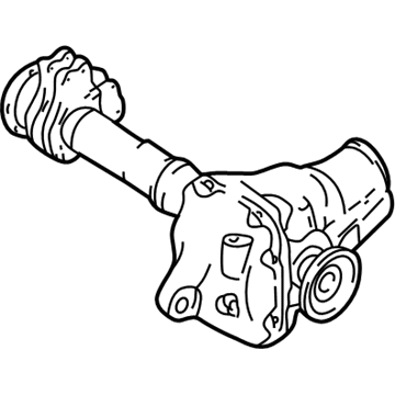 Infiniti 38500-26Z67 Final Drive Assy-Front