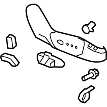 Infiniti 87330-1NJ0A FINISHER Seat