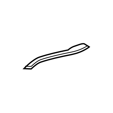 Infiniti H5075-1A60A MOULDING-Rear Bumper LH