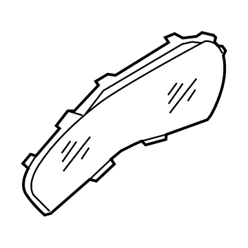 Infiniti 24813-6JF0A Cover-Front,Combination Meter