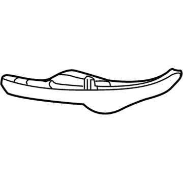 Infiniti 963C1-1BA0A FINISHER Assembly-Side View,LH