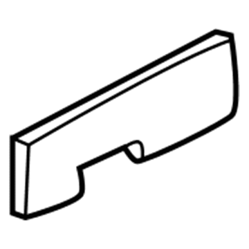 Infiniti 90876-0W900 Protector-Back Door Outer