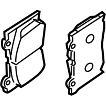 2021 Infiniti Q50 Brake Pad Set - D1060-6HH0B