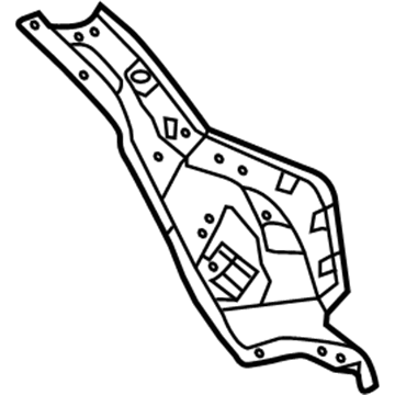 Infiniti G7630-3JAMA Pillar Assy-Back,Inner RH