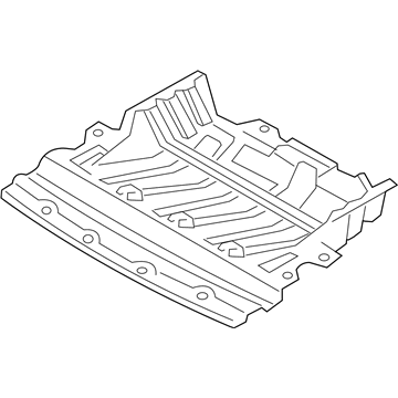 Infiniti 75892-AL80A Cover-Engine,LOWER.