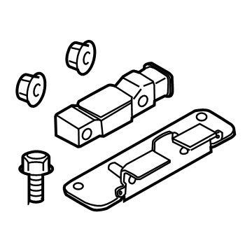 Infiniti JX35 Air Bag Sensor - 98830-3JA9A