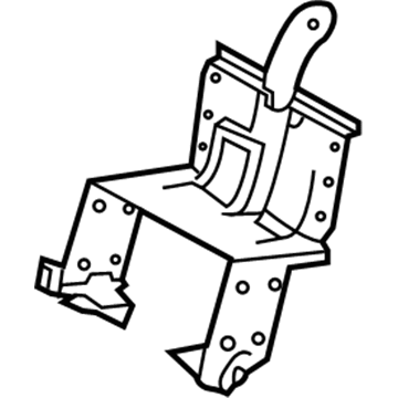 Infiniti 28038-AC71C Bracket-Radio Mounting,R