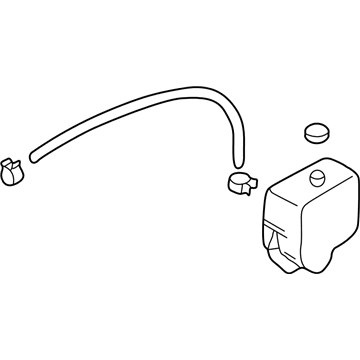 21710-2Y00A Infiniti Radiator Reservoir Tank Assembly Illustration 1 of 1