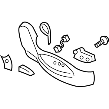Infiniti 87330-1BC3D FINISHER Seat