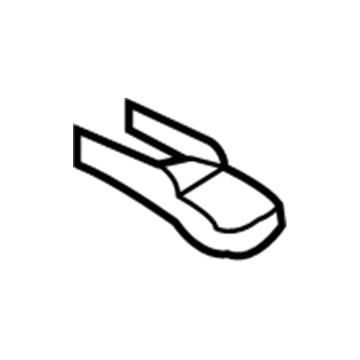 Infiniti 87507-1BA0C Cover-Seat Slide