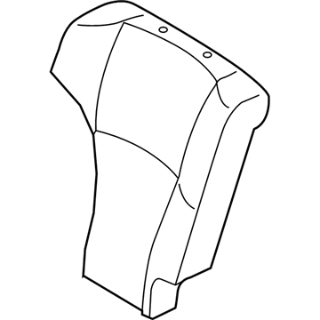 Infiniti 88611-CL70A Pad-Rear Seat Back,R