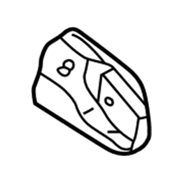 Infiniti 84649-0W000 Cover-Fuel Filler Opener