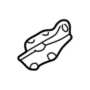 Infiniti 65400-0W00A Hinge Assembly-Hood,RH