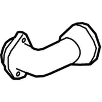 2015 Infiniti Q50 Radiator Hose - 21511-4GD0A