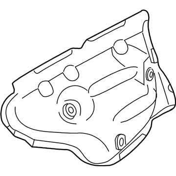 Infiniti Q50 Exhaust Heat Shield - 16590-1PM4B